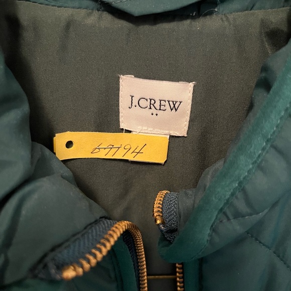 NWOT J. Crew Quilted Vest - Picture 3 of 5